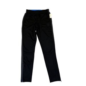 NWT Aeropostale Mens Black Slim Taper Track Pants Athletic Joggers Size S